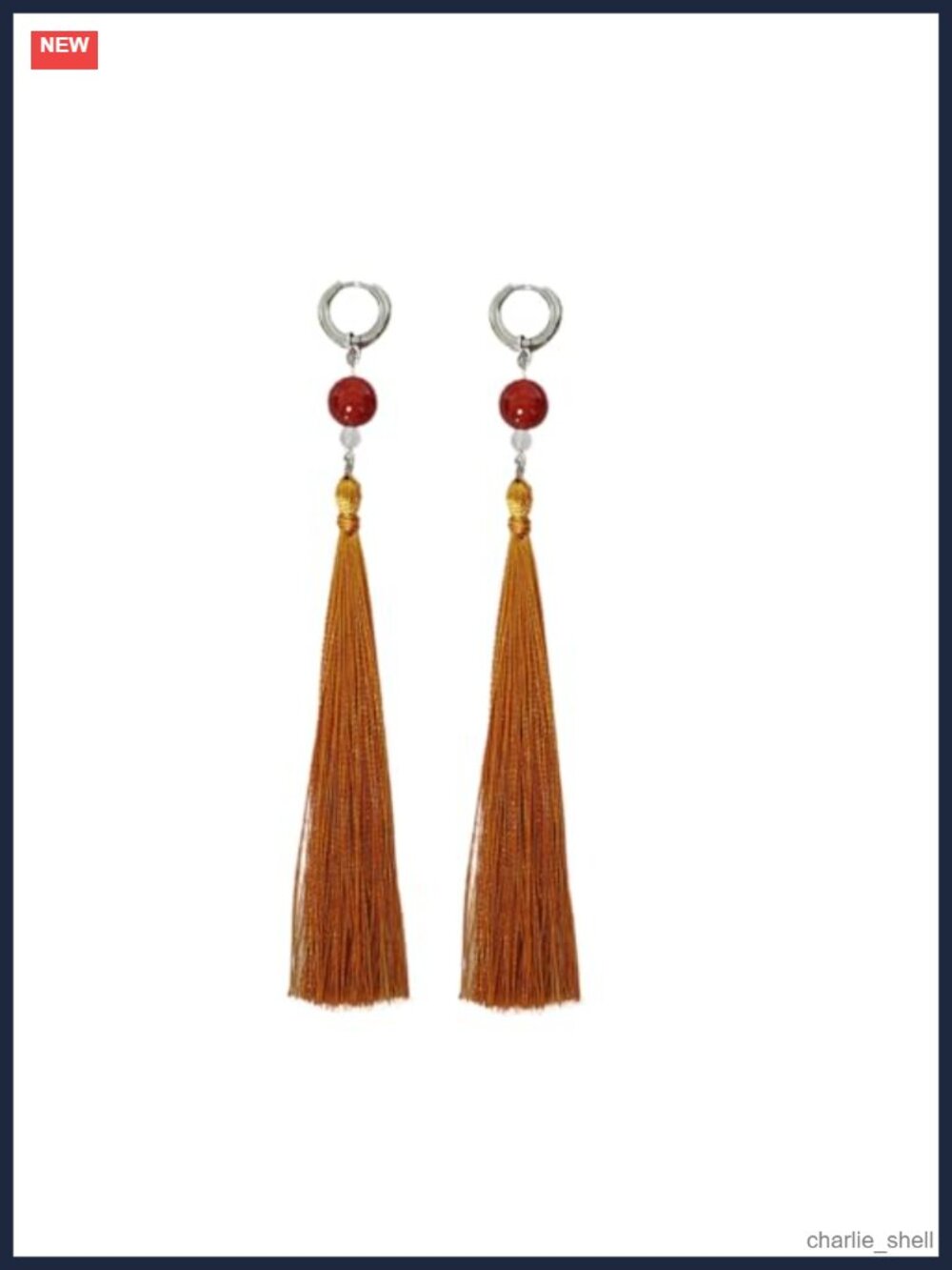 Cosplay Earrings Alloy Tassel Anime Costume Props Jewelry